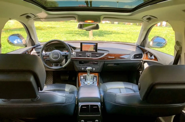 Audi A6 Allroad cena 79900 przebieg: 219000, rok produkcji 2014 z Leszno małe 121